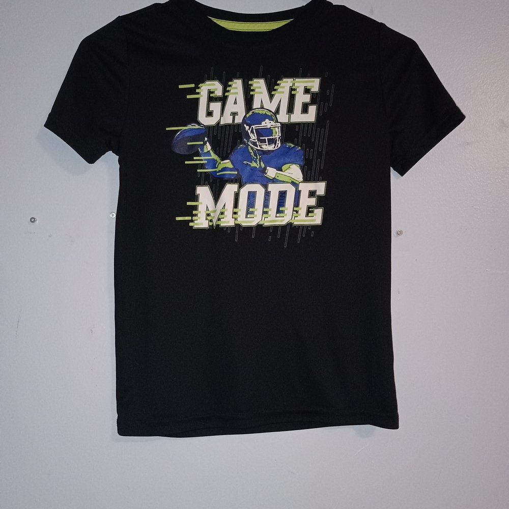 BCG Game Mode Kids T-Shirt - Black and Blue
